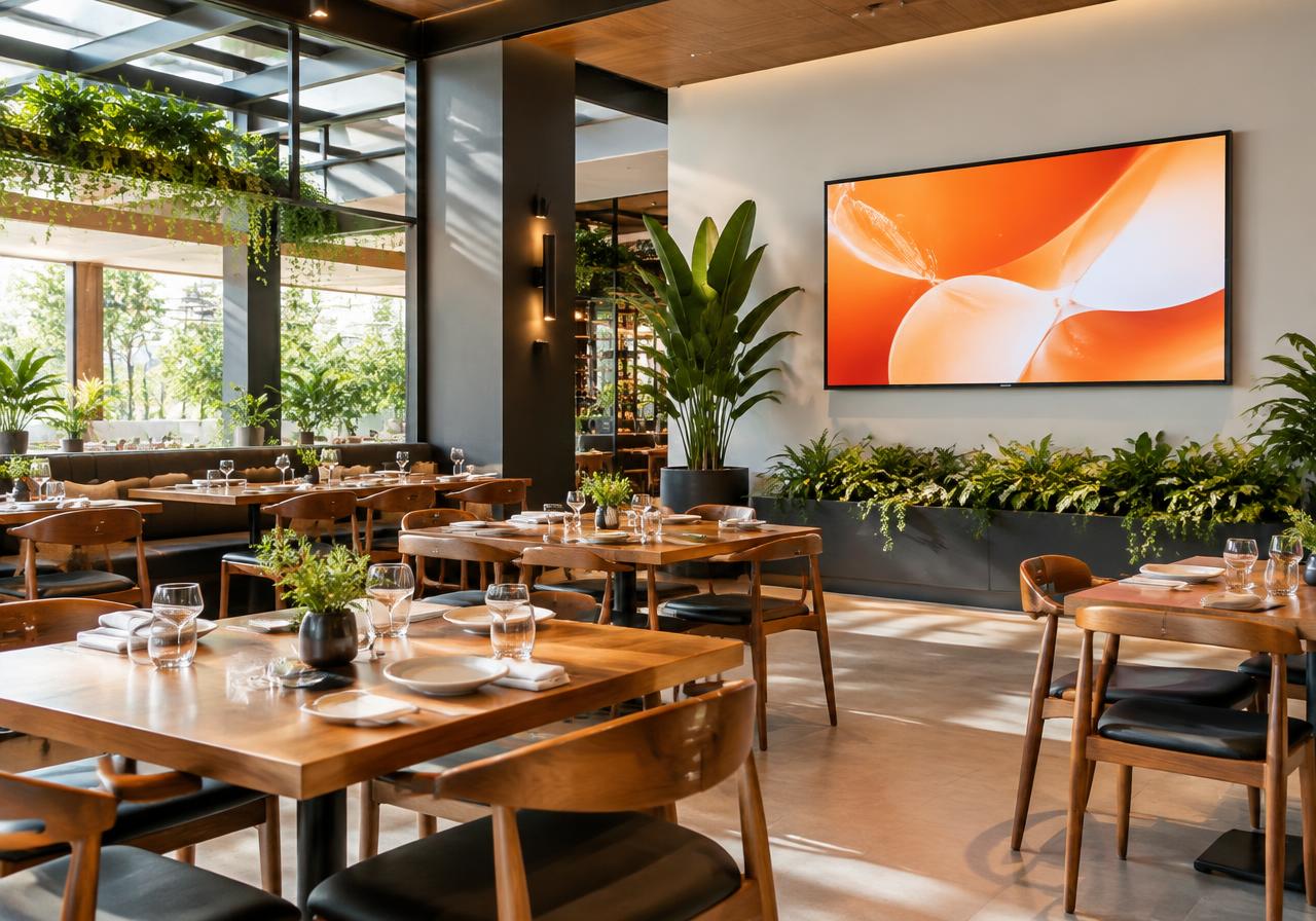 Mídia digital em bares e restaurantes